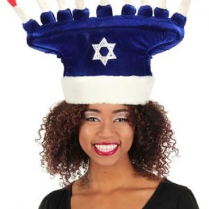 Happy Chanukah Plush Hat