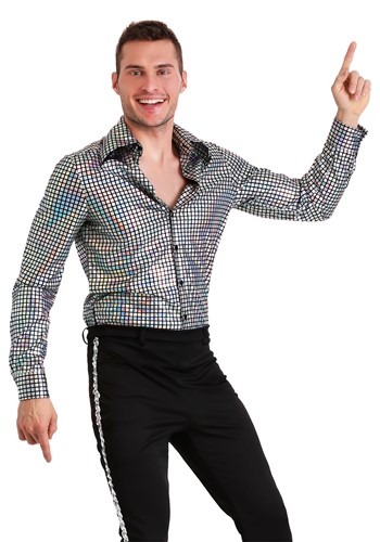 disco ball shirt mens